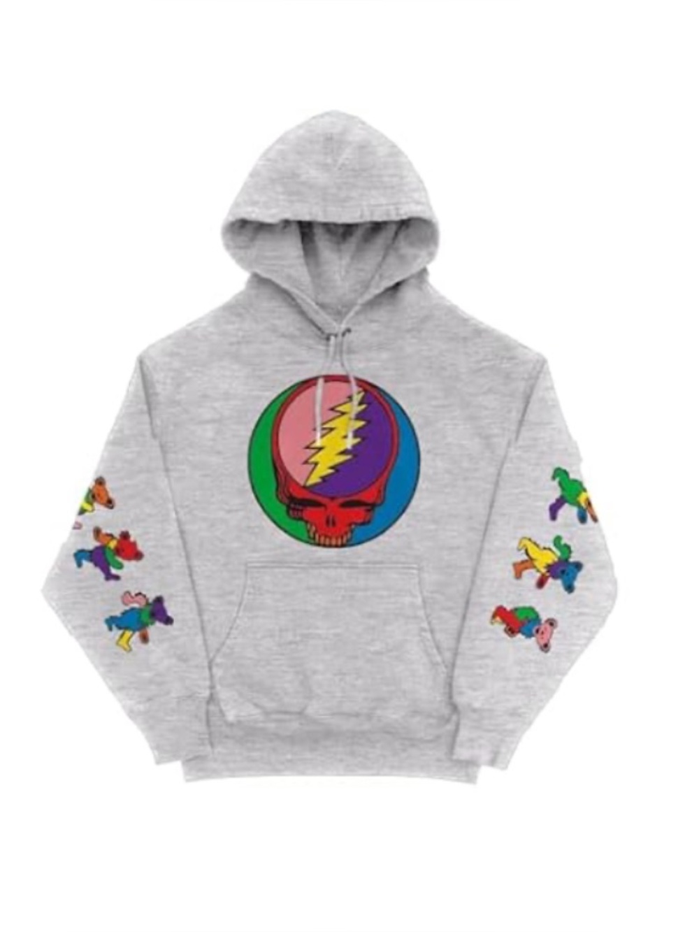 Grateful Dead syf Hoodie with Colorful Steal Your Face Graphic